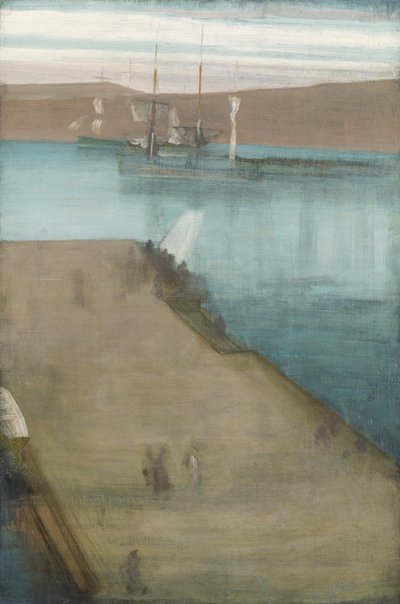 Valparaiso Harbor by James Abbott McNeill Whistler
